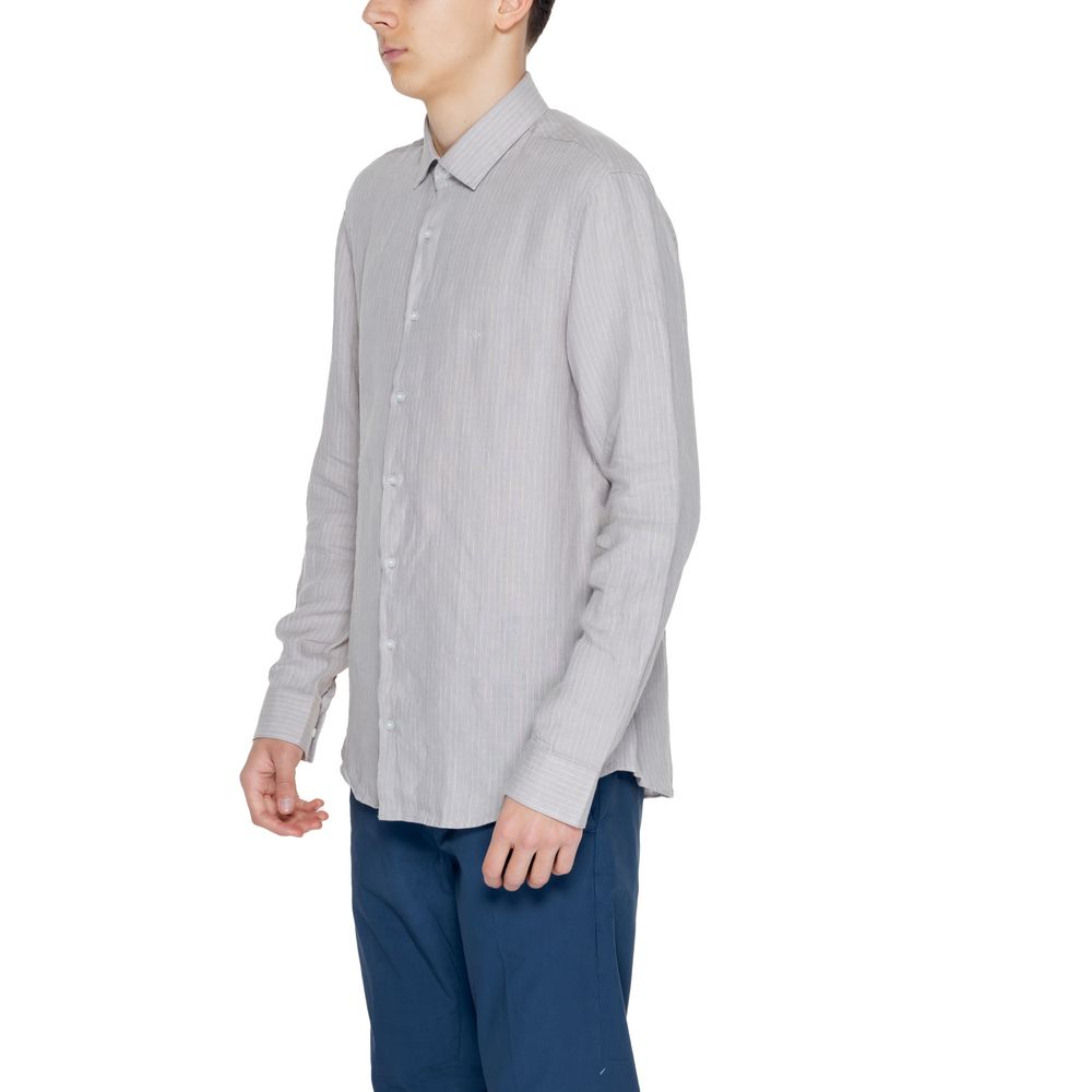 Calvin Klein beige linen shirt